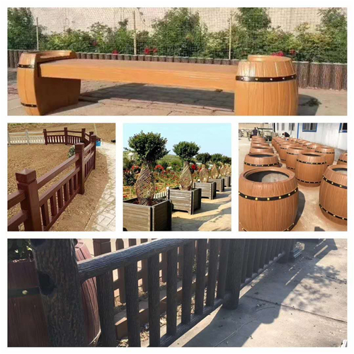 仿木桌凳工艺