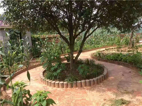仿木树桩石树围模具