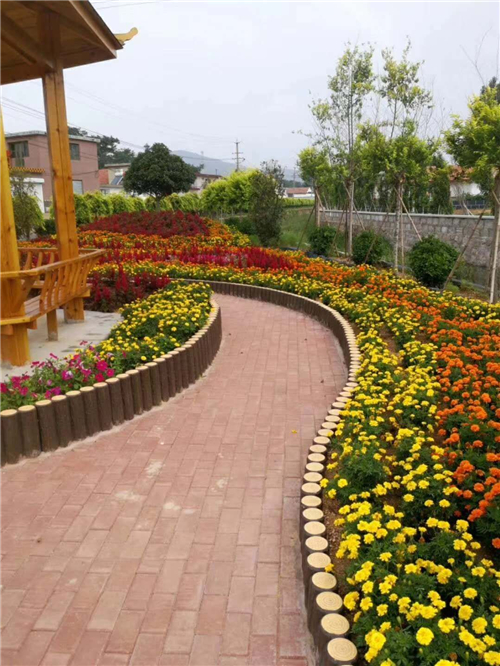 仿木树桩石树围