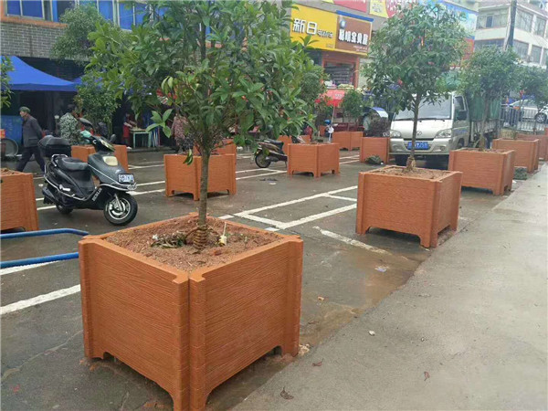仿木花箱环保